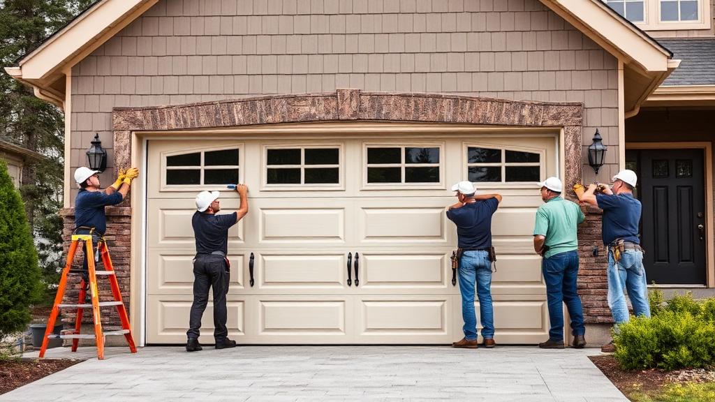 Professional installation service by Willington Garage Doors